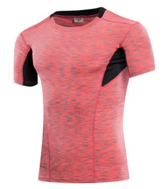 Quick-Dry Compression Tee — blank t-shirt