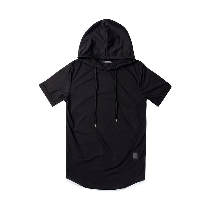 Solid Hooded Tee — Short Sleeve detail