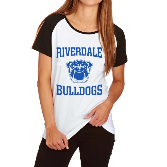 Cotton Raglan Tee — 3/4 Sleeve — blank t-shirt