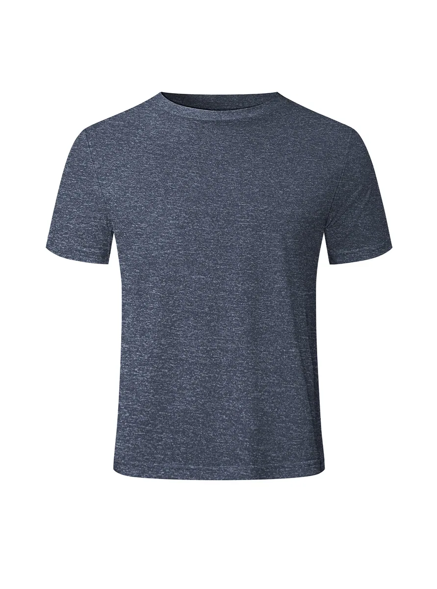 160gsm Athletic Crew — Light, Breathable, Quick Drying in Navy