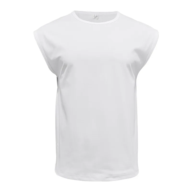 180gsm Sleeveless Muscle Tee — Small Cap Sleeve — blank t-shirt