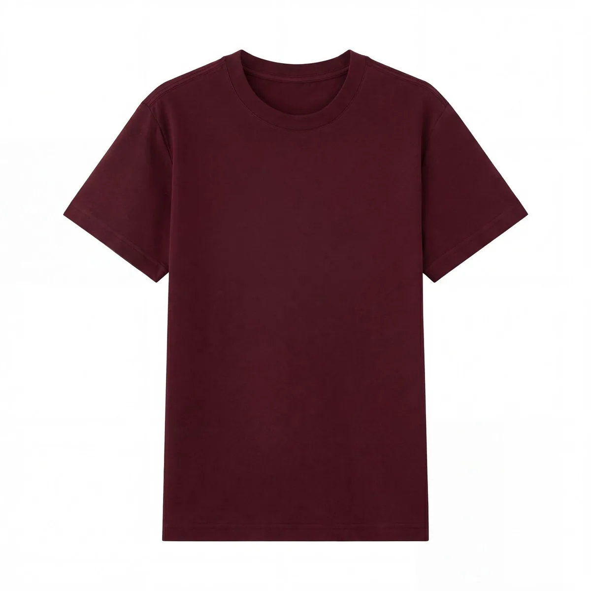 Cool-Touch Sorona Crew — Anti-Odour, Set-In Sleeve in Maple Red