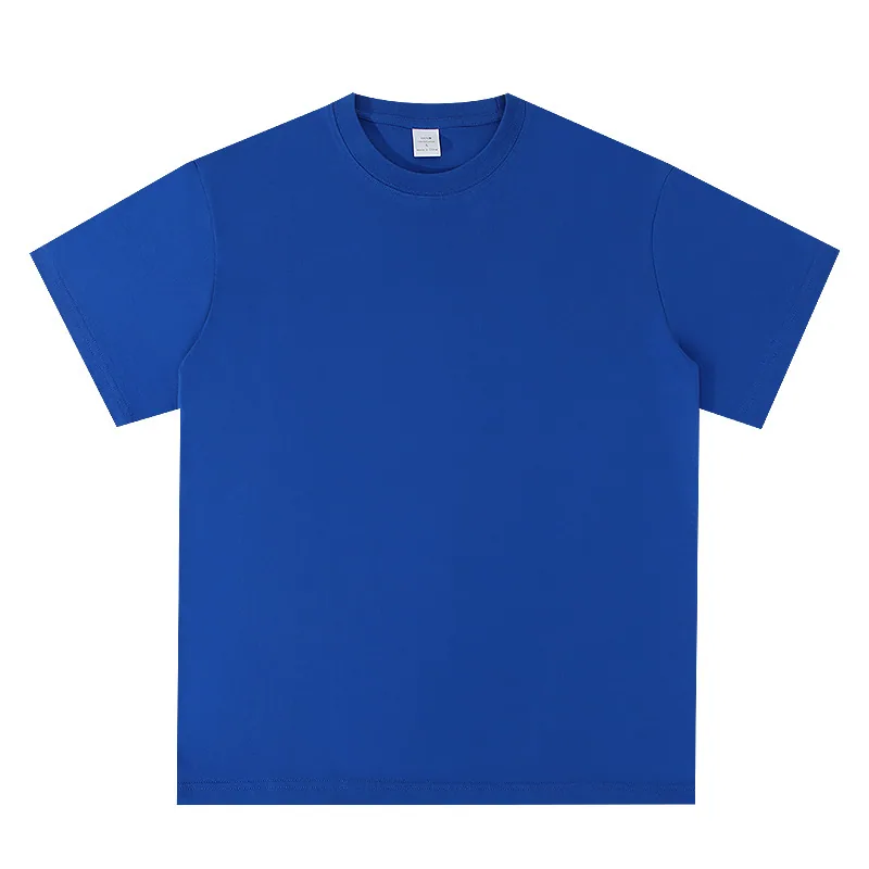 220gsm Set-In Cotton Tee — Class and Team Orders in Royal Blue