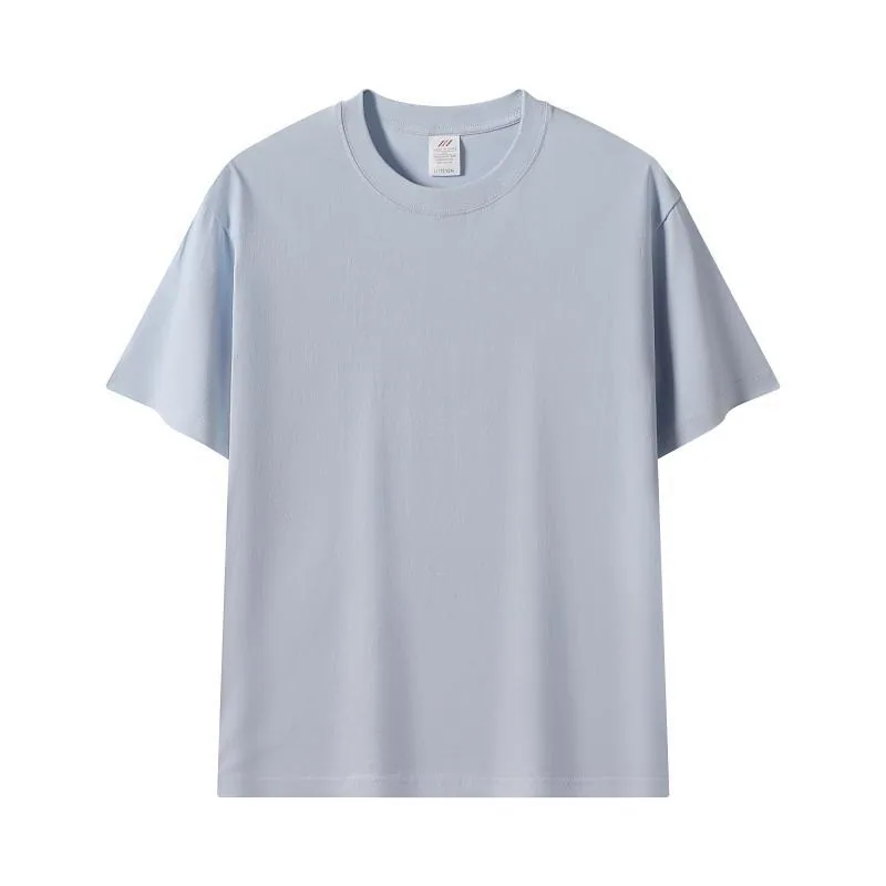 230gsm Heavy Cotton Crew — School and Graduation Programmes in Ice Blue