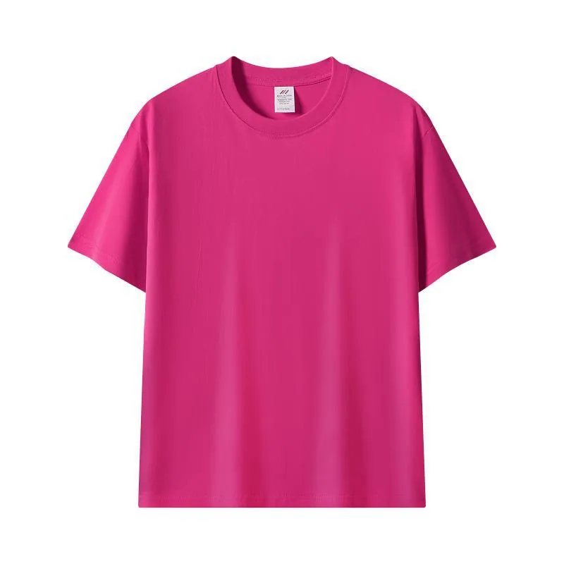 230gsm Heavy Cotton Crew — School and Graduation Programmes in Rose Red