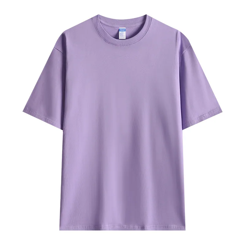 260gsm Heavyweight Cotton Crew — Promotional Grade in Taro Purple