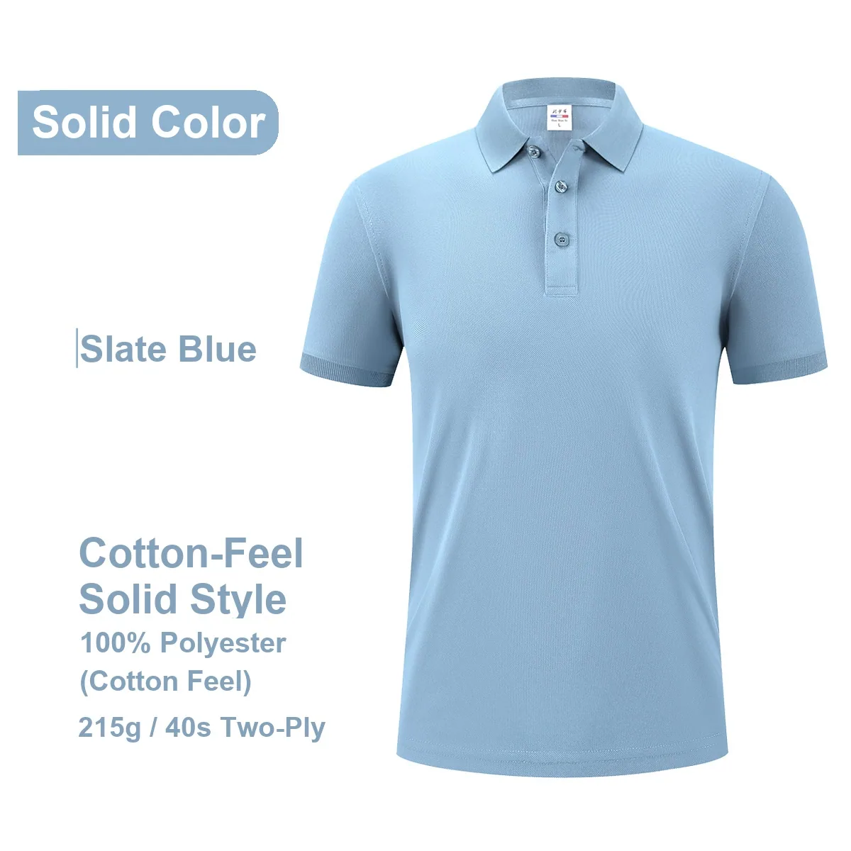 Piqué Polo — Workwear and Promotional in Lavender Grey