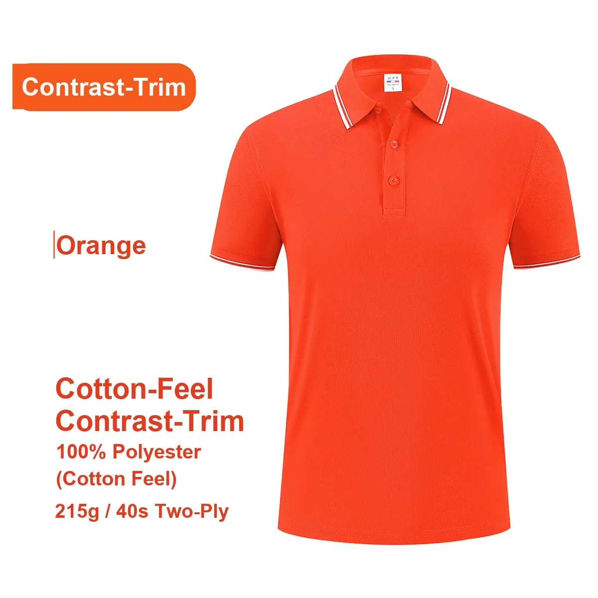 Piqué Polo — Workwear and Promotional in Orange