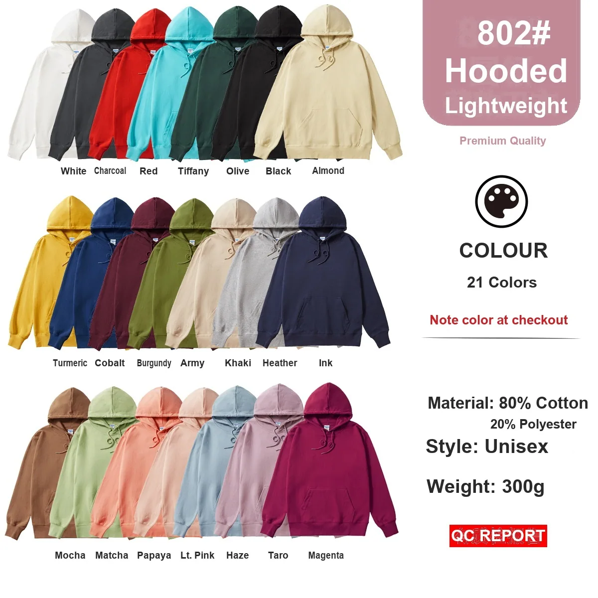 Premium hooded