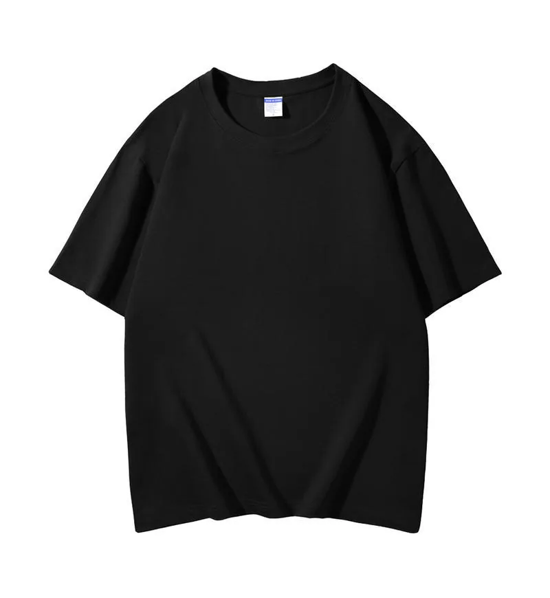 300gsm Boxy Heavy Crew — Wide Body in Black
