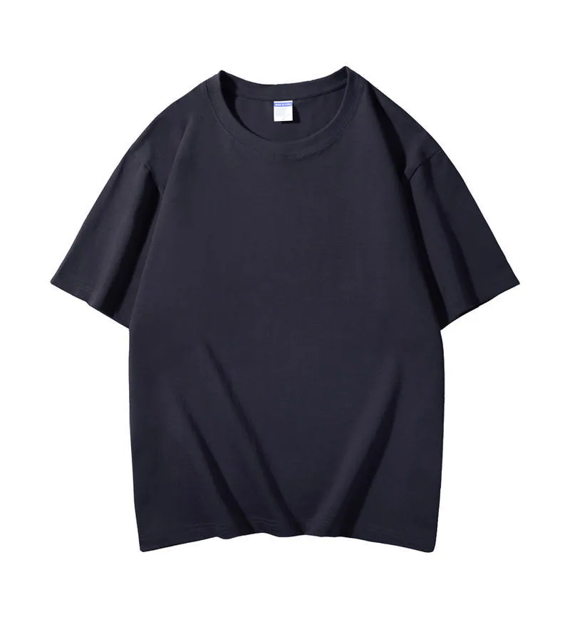 300gsm Boxy Heavy Crew — Wide Body in Navy