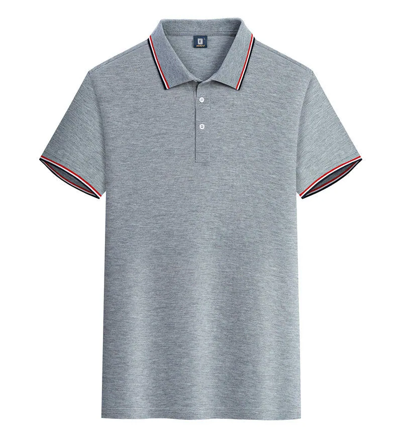Piqué Polo — Staff Uniform Grade in Grey