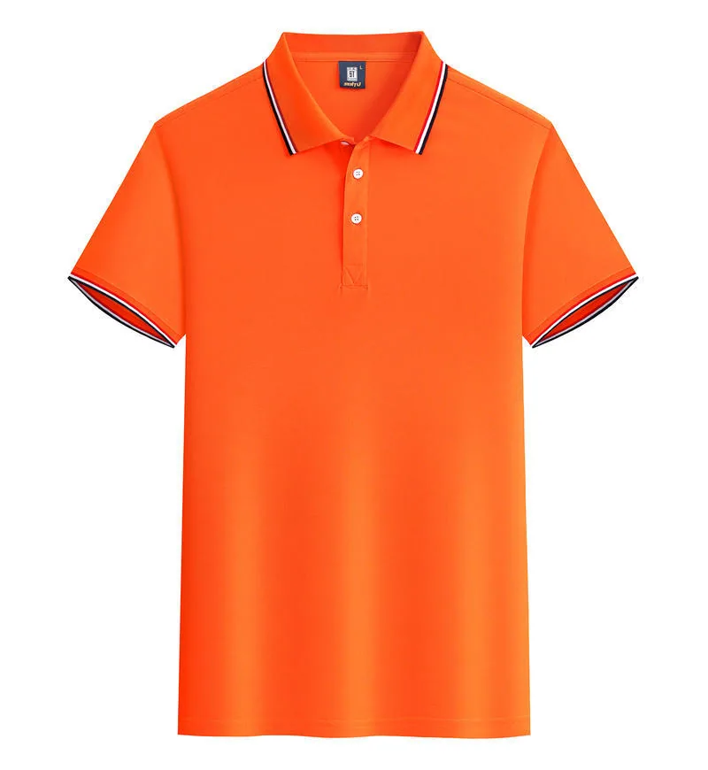 Piqué Polo — Staff Uniform Grade in Orange