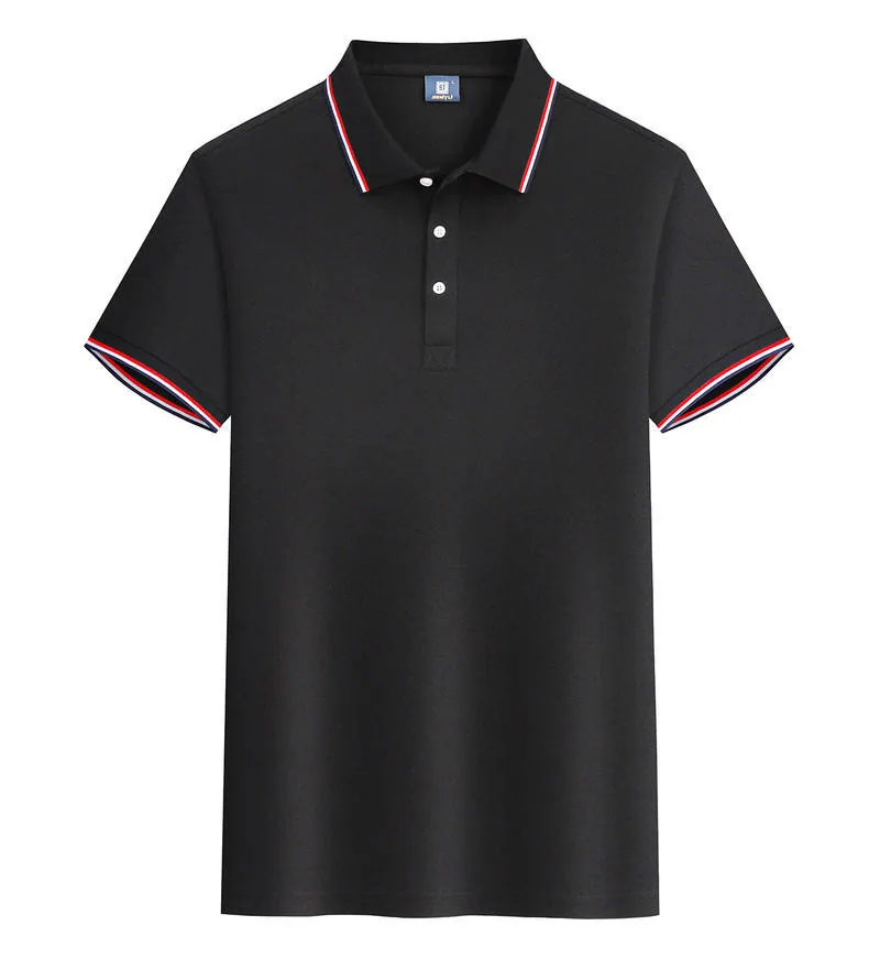 Piqué Polo — Staff Uniform Grade in Black