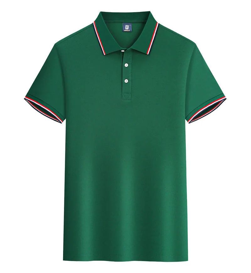 Piqué Polo — Staff Uniform Grade in Dark Green