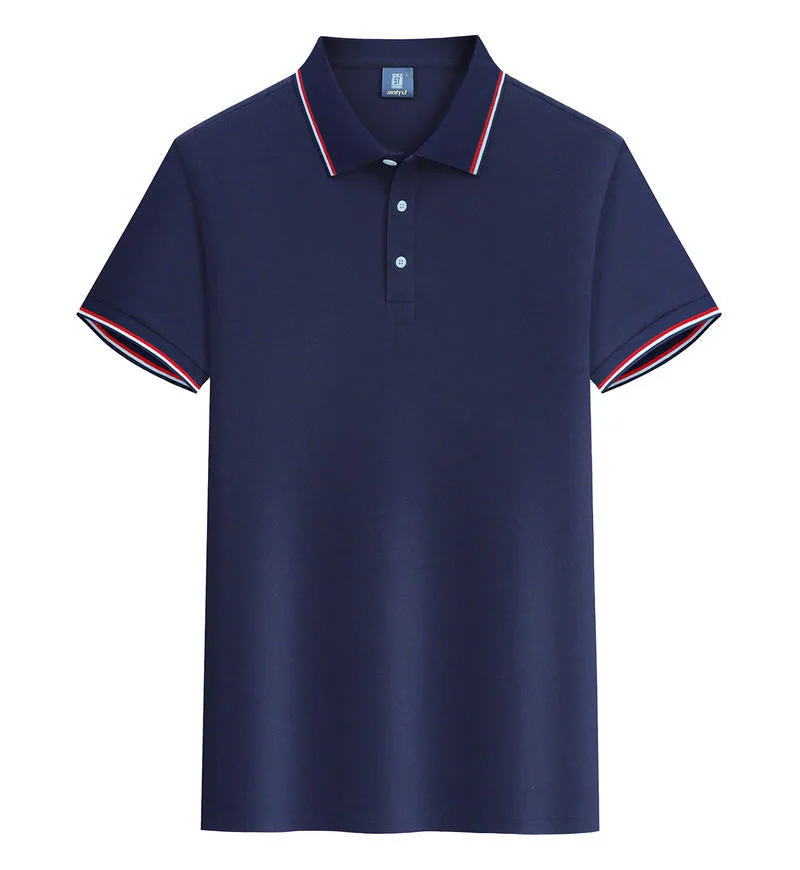 Piqué Polo — Staff Uniform Grade in Navy