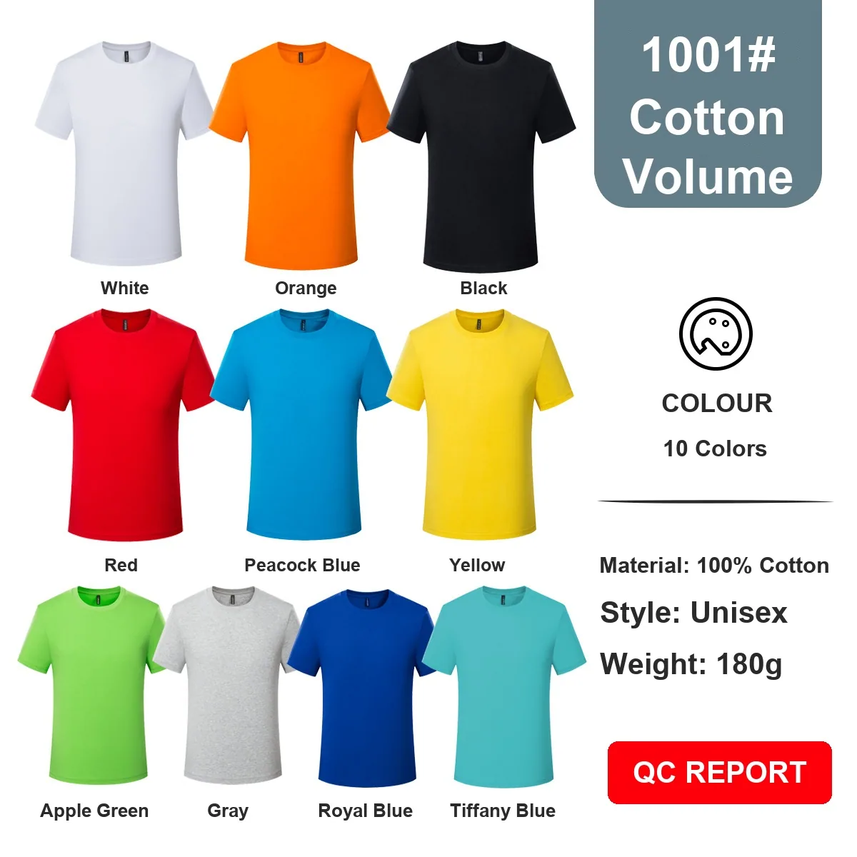 Cotton volume 180gsm