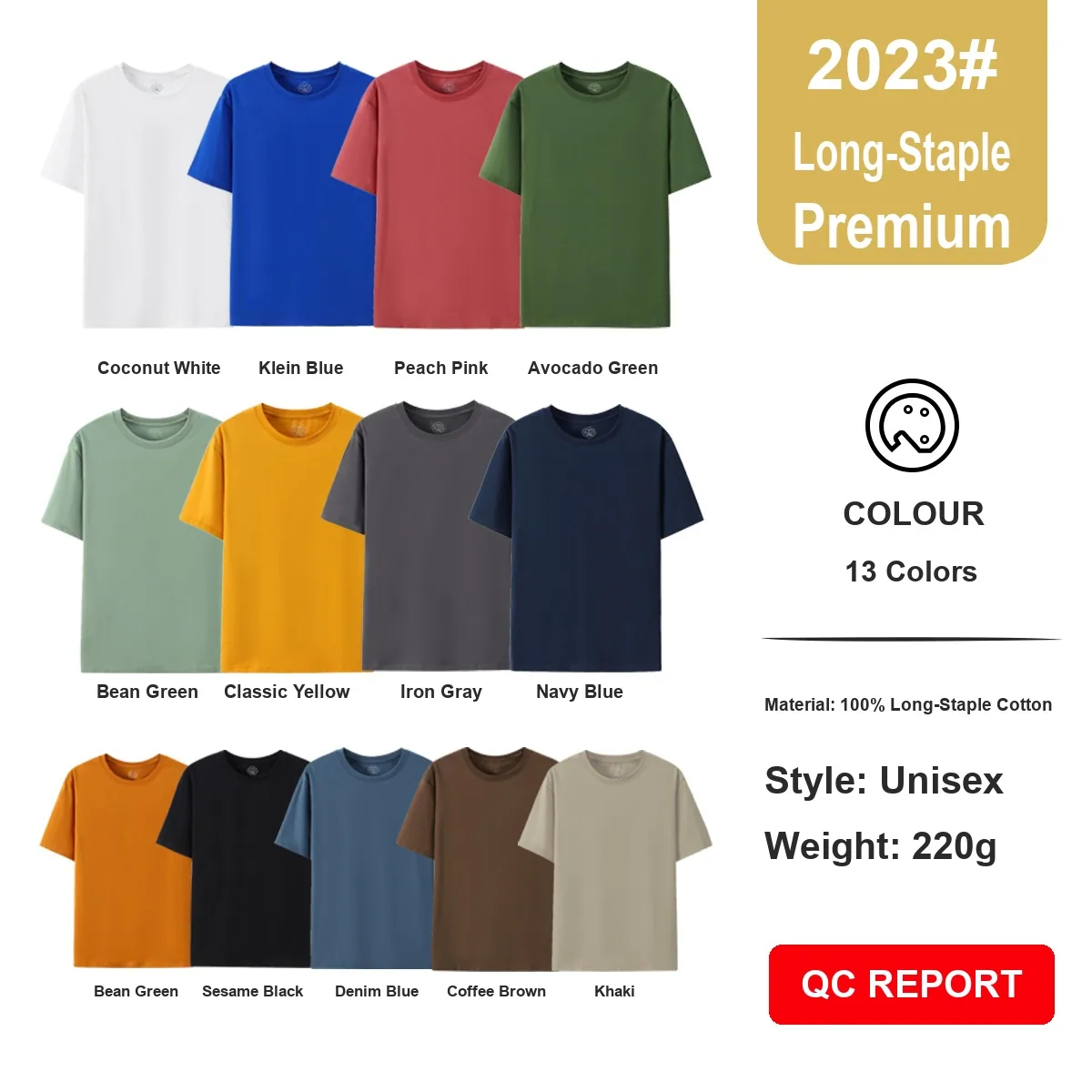 Long-staple cotton premium 220gsm