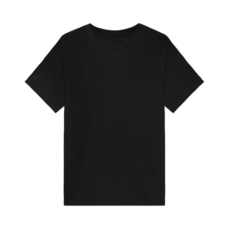 240gsm Heavy Crew Tee (T1000H) in Black