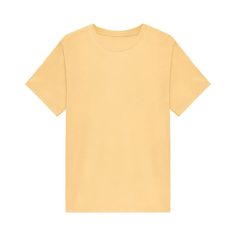 240gsm Heavy Crew Tee (T1000H) in Yellow