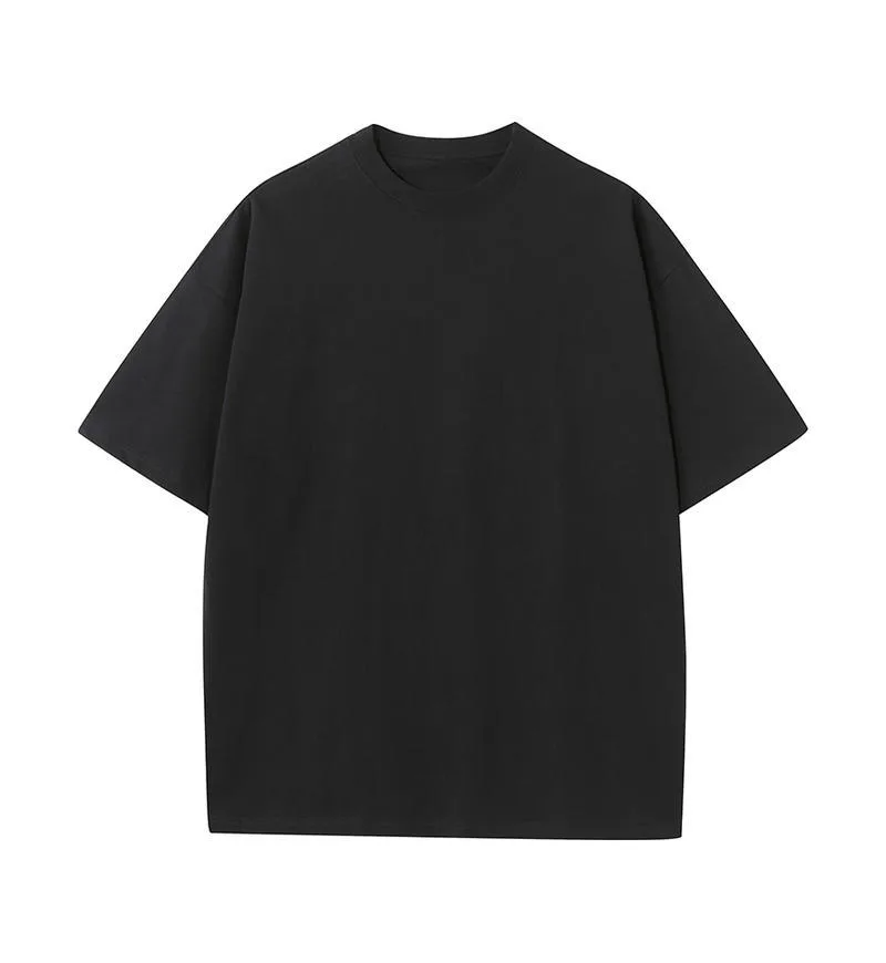 230gsm Double-Yarn Drop-Shoulder Tee — blank t-shirt