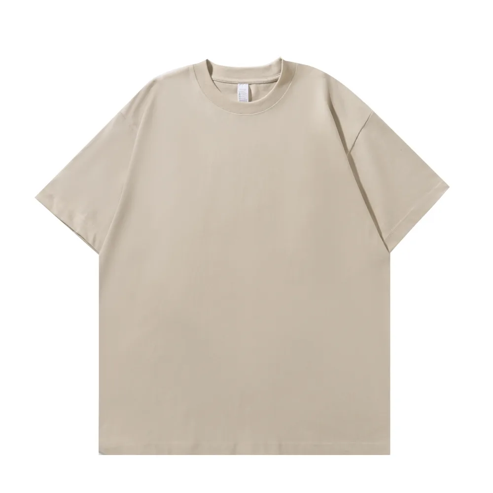 260gsm Heavyweight Drop-Shoulder Tee in Khaki