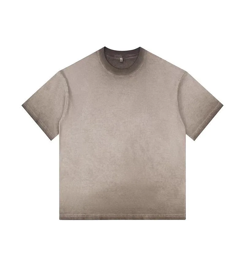 270gsm Two-Tone Gradient Tee in Coffee