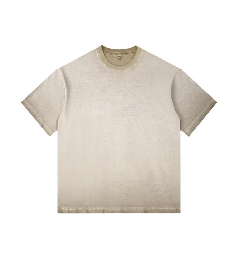 270gsm Two-Tone Gradient Tee in Khaki