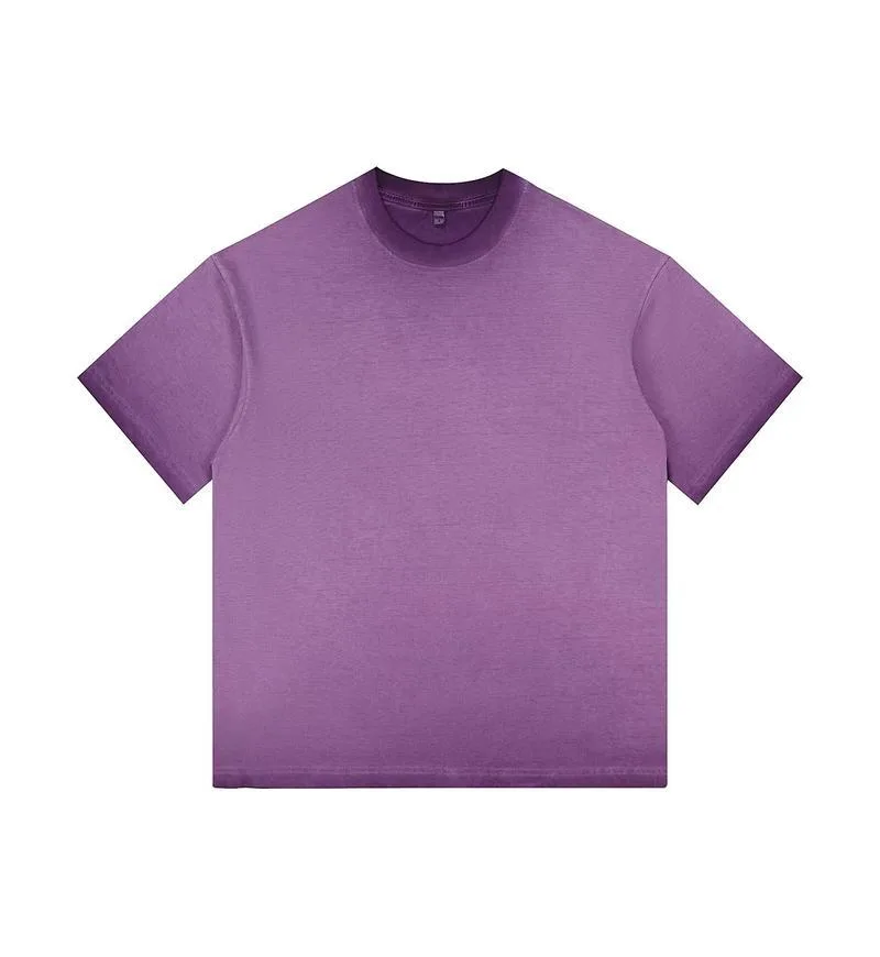 270gsm Two-Tone Gradient Tee in Purple