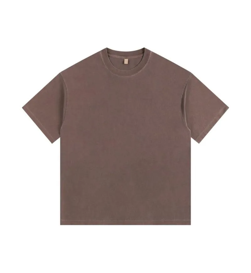 350gsm Ultra-Heavy Gradient Tee in Coffee