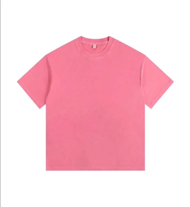 350gsm Ultra-Heavy Gradient Tee in Watermelon Red